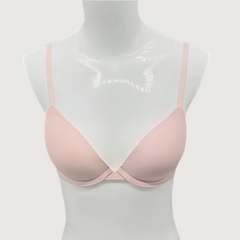 Deep Plunge Lightly Padded Wired Cotton Bra