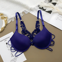 Front Open Imported Padded Butterfly Bra