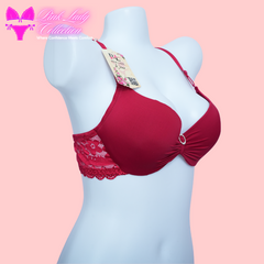 Rose-Padded Wired Bra