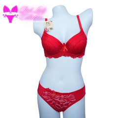 Blushing Bride Push-Up Double Padded Bra N Panty Set