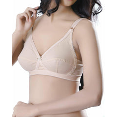 Lotus - Cross Over Cotton Non-Padded Wirefree Bra